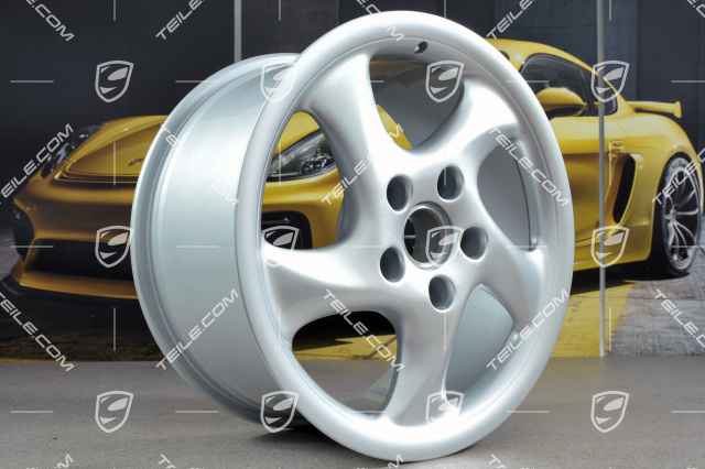 18-inch TurboLook I wheel set, 7,5J x 18 ET50 + 9J x 18 ET52