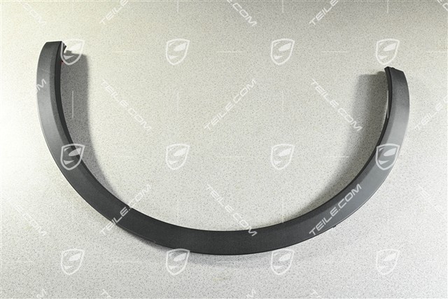 Wide wheel arch cover, rear, Black matte, R