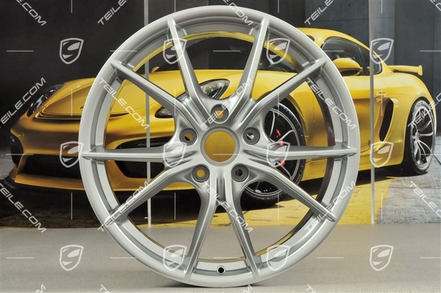 20-inch wheel rim Carrera S IV, 8J x 20 ET57, brilliant chrome finish