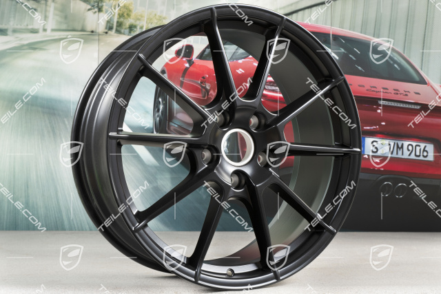 20" Felga "Boxster Spyder", 8,5J x 20 ET57, seidenglanz schwarz matt