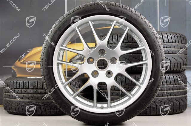 20-inch RS Spyder winter wheel set, wheels: 9,5J x 20 ET65 + 10,5J x 20 ET65 + NEW Pirelli winter tyres 255/40 R20 + 285/35 R20 + TPM sensors