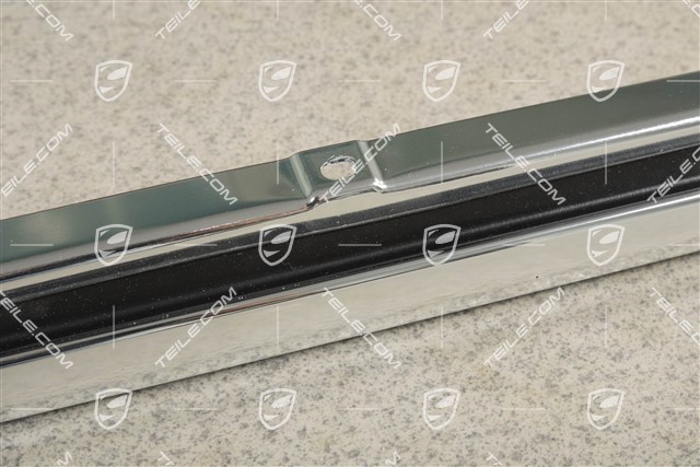 Moulding, Door channel, incl. sealing, front, Aluminium, R