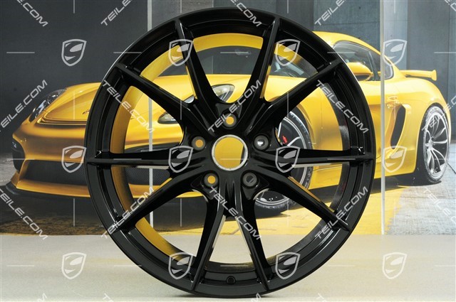 20" Felga Carrera S (IV), 11,5J x 20 ET56, czarny (wysoki połysk)