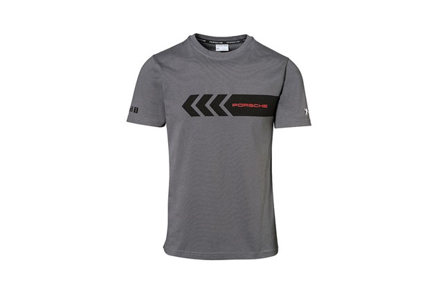 Fan-T-Shirt Unisex – Racing, grey, size S 46/48