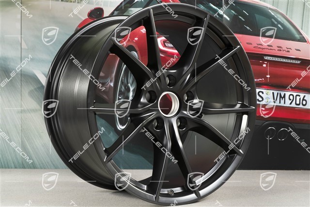 20-inch wheel Carrera S (IV), 11J x 20 ET56, for 991.2 C4/C4S / winter wheels, black satin-mat