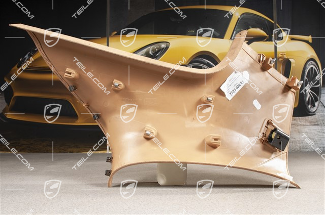 Verkleidung von D-Säule, Alcantara Sandbeige, R