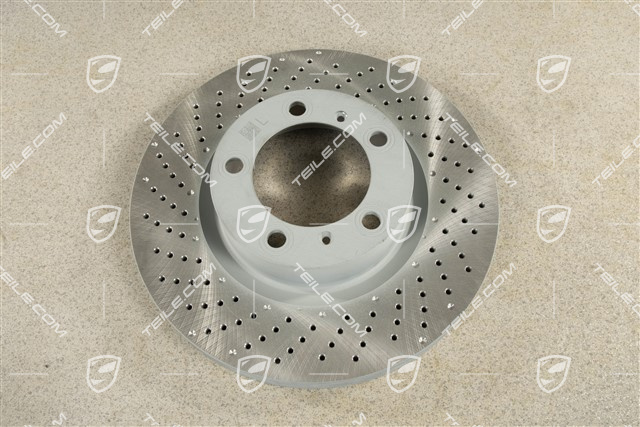Brake disc, Boxster / Cayman, Basis Version, L  damaged
