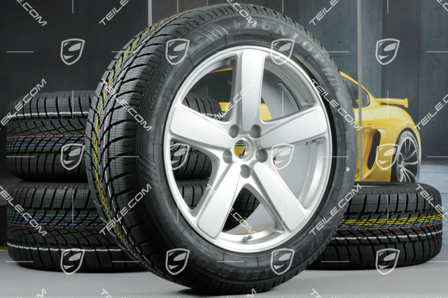 19-inch "Sport Classic" winter wheels set, rims 8J x 19 ET21 + 9J x 19 ET21, Dunlop winter tyres 235/55 R19 + 255/50 R19, with TPMS