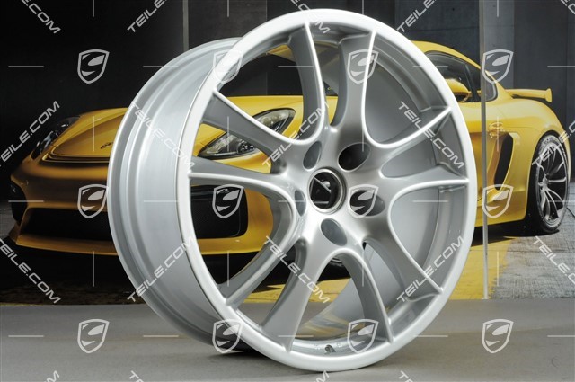 21-inch Cayenne Sport / GTS wheel set, 10Jx21 ET50 + 10Jx21 ET50, silver