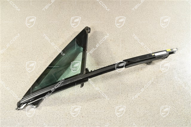 Door / side window, triangular, front, Green heat-insulating glass, R