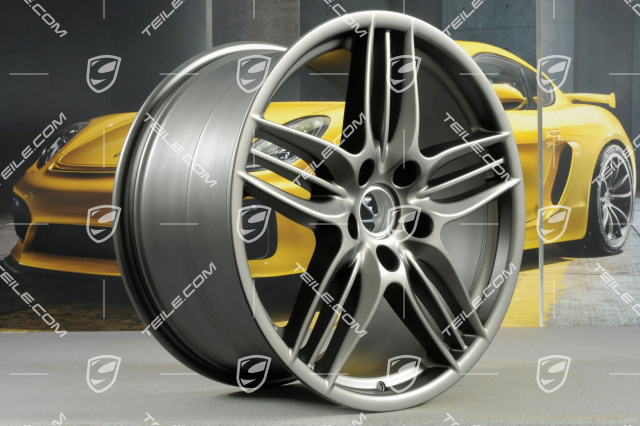 20" Komplet felg Sport Design, 8,5J x 20 RT51 + 11J x 20 ET70, platynowy-satyna