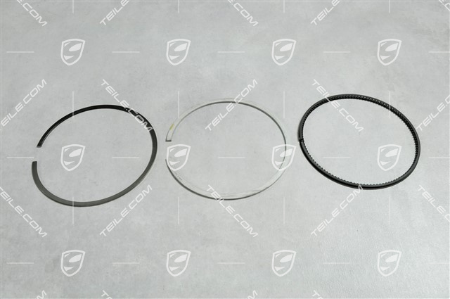 Piston rings, set for one piston, 3,8 "S" Piston rings, set for one piston, 3,8 "S"