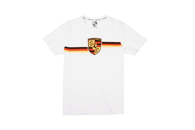 Essential Kollektion, Fan T-Shirt in der Dose, Wappen, Unisex, weiß, XS 44/46