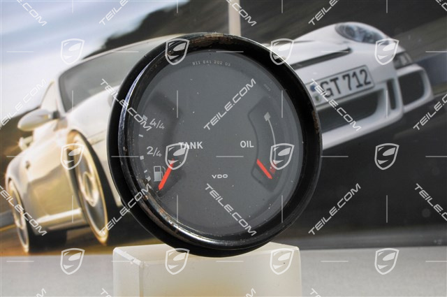 Instrument cluster, tank/oil, 80mm Instrument cluster, tank/oil, 80mm
