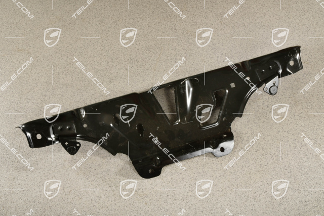 Front bumper retaining bracket, centre