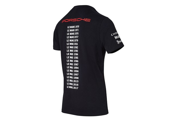 Le Mans Winner T-Shirt Unisex, Hattrick #19, black, XS 44/46