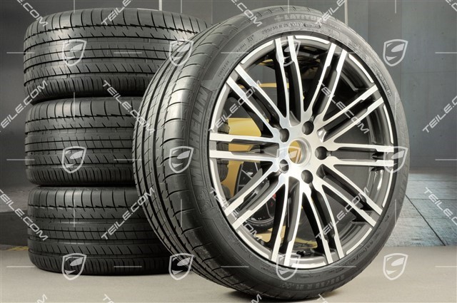 21-inch summer wheels set Turbo III, rims 10J x 21 ET50 + Michelin summer tyres, without TPMS