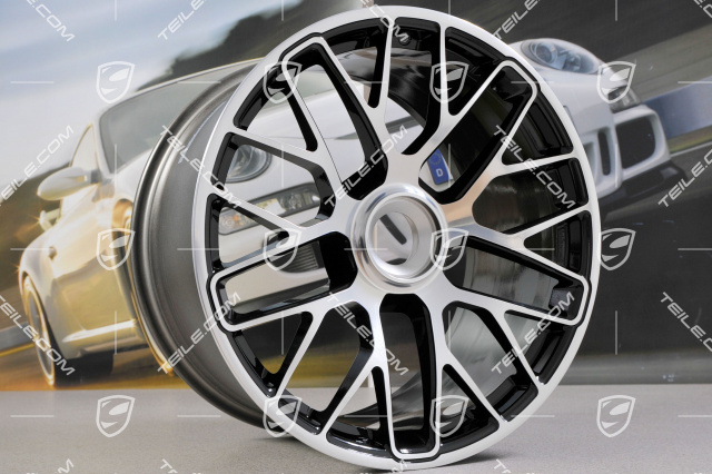 20-inch Wheels set Turbo S, central locking, 8,5J x 20 ET51 + 11J x 20 ET59