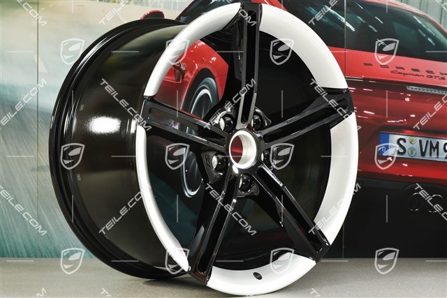 21-inch wheel rim Mission E Design, 11,5J x 21 ET66, diamond silver