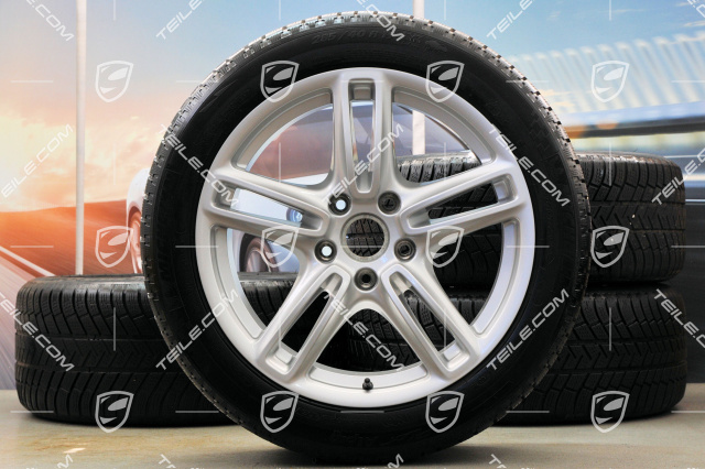 19-inch TURBO winter wheel set, wheels 9J x 19 ET 60 + 10J x 19 ET61 + NEW Michelin winter tyres 255/45 R19+285/40 R19