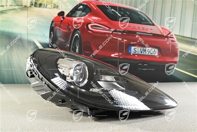 Bi-Xenon Scheinwerfer, dynamische ALWR, schwarz, R