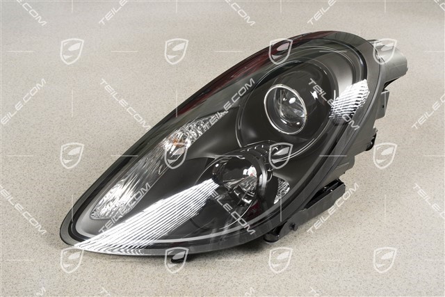 Bi-Xenon headlamp, dynamic AHBA, black, Boxster Spyder / Cayman GT4, L