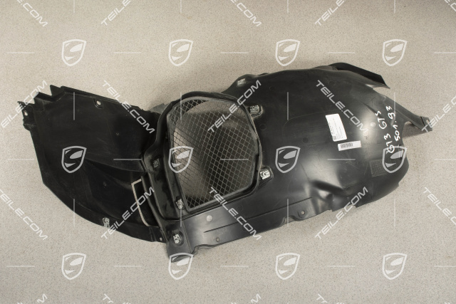 Wheel-housing liner, front, front part with grille, GT3RS, L