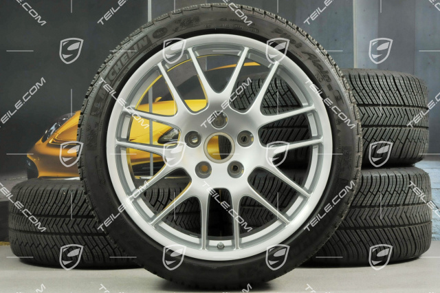 20-inch RS Spyder winter wheel set, wheels: 9,5J x 20 ET65 + 10,5J x 20 ET65 + NEW Michelin Pilot Alpin 4 winter tyres, 255/40 R20 + 285/35 R20, with TPM