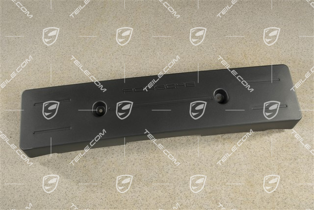 Front bumper number / Licence plate support, Large, Turbo/GTS