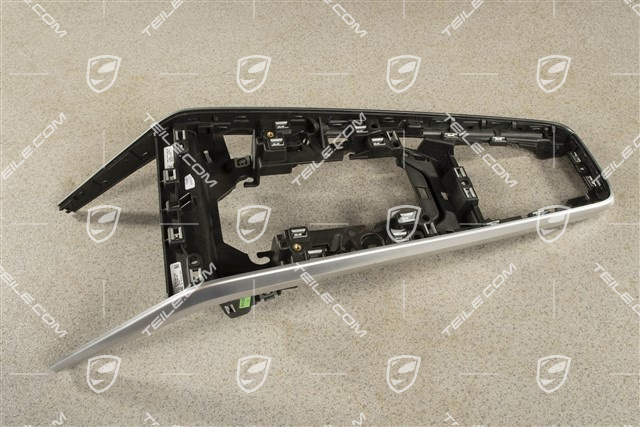 Centre console / tunnel, Light silver metallic
