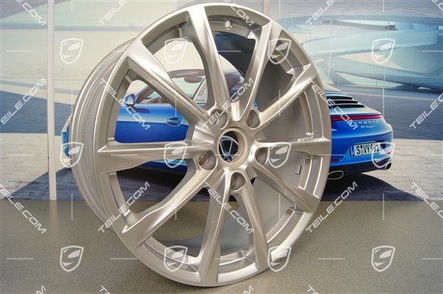 19-inch Boxster S wheel rim set, 8J x 19 ET57 + 10J x 19 ET45