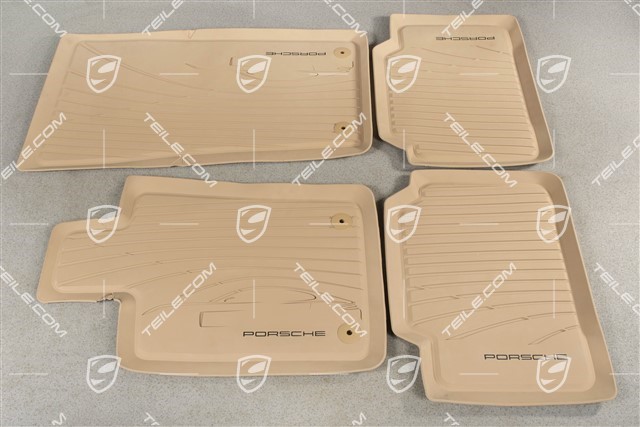 Porsche Panamera All Weather Floor Mats