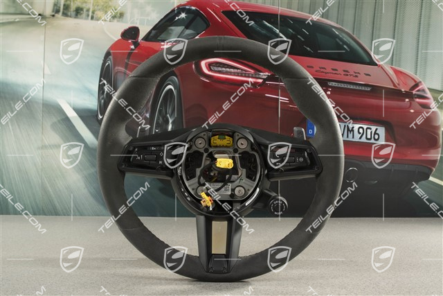 Steering wheel, PDK, Alcantara, black