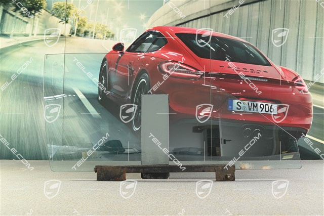 Seitenscheibe vorne, mit Kratzer, R