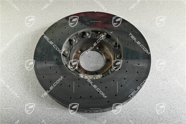 PCCB Keramik-Bremsscheibe, 20" / 420mm, stark beschädigt, R