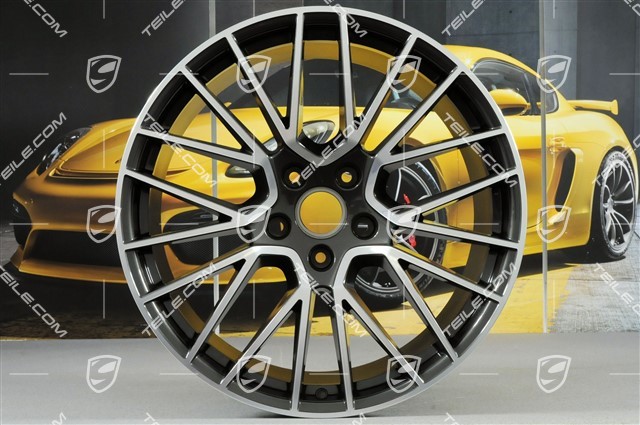 21-inch wheel rim set Cayenne RS Spyder, 11J x 21 ET58 + 9,5J x 21 ET46