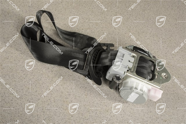 Seat belt, front, Black, R