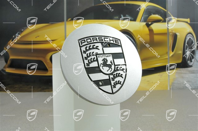 Center cap, Porsche crest