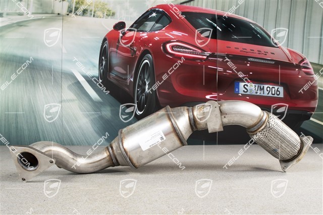 Exhaust pipe with catalyst, Diesel 3.0L 155kW/176kW/180kW