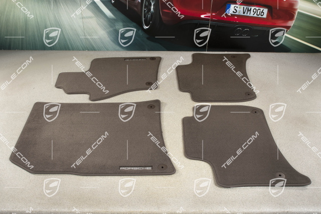 Floor mat set, Climatronic, Espresso, RL / UK-Version