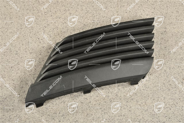Cross Turismo, Rear bumper, Towing hook lug cover / cap / trim, Black matte, L