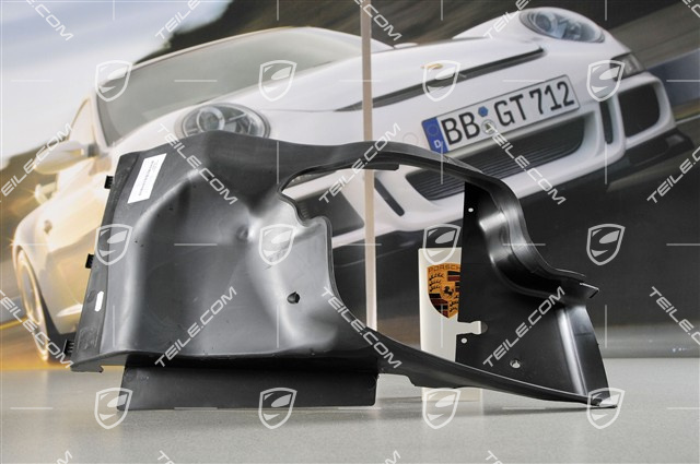 Air duct, front, Turbo, R Air duct, front, Turbo, R