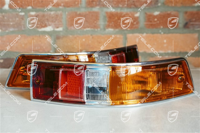 Rear light set, Original Porsche Classic, SWB, EU version, set L+R