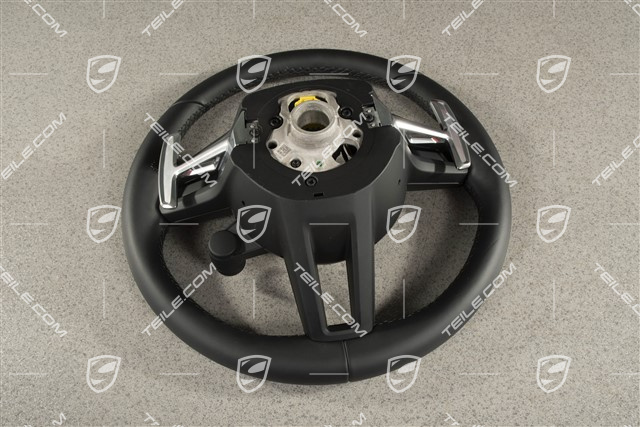 Multifunktionslenkrad, PDK, Sport Chrono Plus, Schwarz
