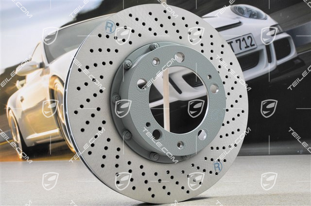 Brake disc, Turbo / S / 4S,  R
