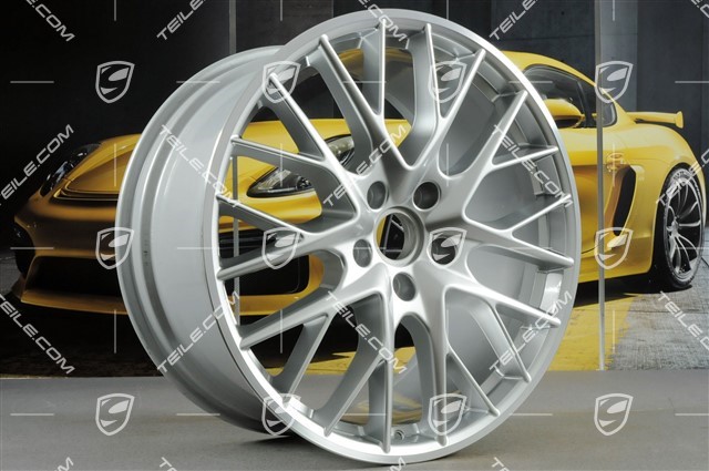 21-inch wheel rim Panamera Sport Design, 10,5J x 21 ET71, for winter use, brilliant chrome