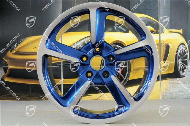 20-inch Sport Techno wheel, 10J x 20 ET50, Sapphire Blue Metallic