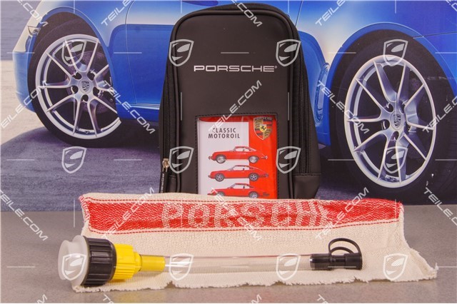 Bag for Porsche Classic engine oil