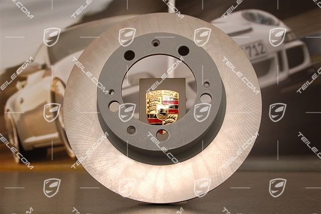 Brake disc, front, C2/C4, L=R Brake disc, front, C2/C4, L=R
