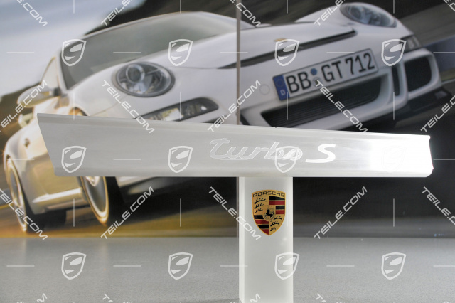 Scuff plate Turbo S, set (L+R)